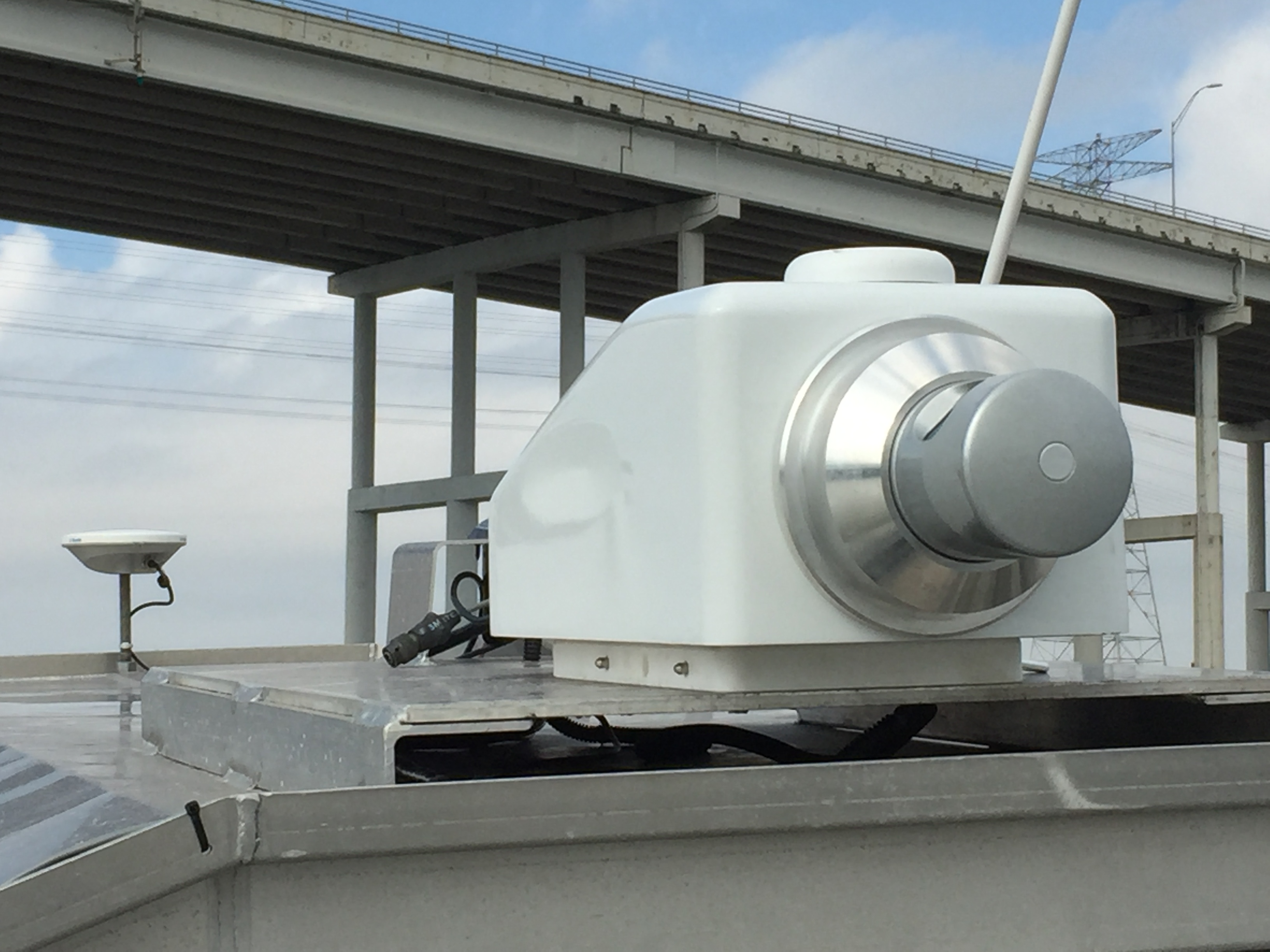 InteLAS mounted on a vessel of opportunity